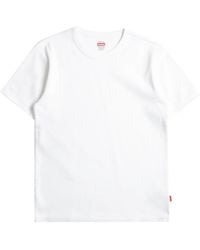 Healthknit - Heavyweight Rib Crew T-Shirt - Lyst