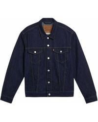 Levi's - Levi's Selvedge Denim Trucker Denim Jacket - Lyst
