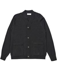 Universal Works - Loose Cardigan Ii Merino - Lyst