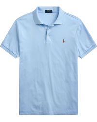 Polo Ralph Lauren - Custom Slim Fit Soft Cotton Polo Shirt - Lyst
