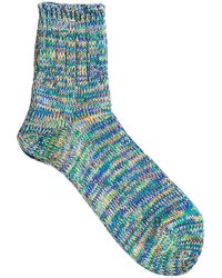 Anonymous Ism - 5 Colour Mix Slub Socks - Lyst