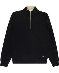 Paul Smith - Pullover Half Zip Wool Jumper - Lyst