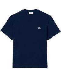 Lacoste - Classic Fit Cotton Jersey T-shirt - Lyst