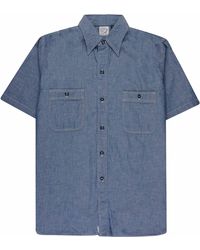 Orslow - Chambray Work Shirt - Lyst