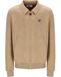 Fila - Francesco Suede Jacket - Lyst