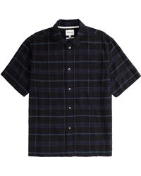 Norse Projects - Ivan Relaxed Textured Check Short Sleeve Shirt - Lyst