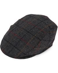 Dents - Moon Tweed Flat Cap - Lyst