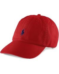 Polo Ralph Lauren - Cotton Chino Baseball Cap - Lyst