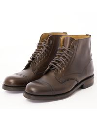 cheaney trafalgar capped derby boot