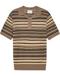 NN07 - Noam Linen Polo - Lyst