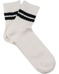 Anonymous Ism - Slub Line Crew Socks - Lyst