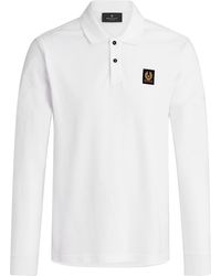 Belstaff - Long Sleeve Polo Shirt - Lyst