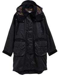 Barbour X Norbit - Long Wax Jacket - Lyst