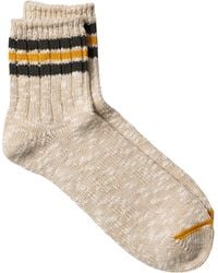 Anonymous Ism - Stripes Short Slub Socks - Lyst