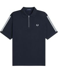 Fred Perry - Tennis Net Tape Polo Shirt - Lyst