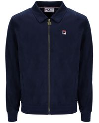 Fila - Francesco Suede Jacket - Lyst
