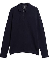 Barbour - Bearsted Knitted Zip Polo Shirt - Lyst