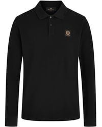 Belstaff - Long Sleeve Polo Shirt - Lyst