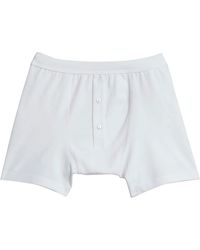 Merz B. Schwanen - 255 Loopwheeled Midweight Button Fly Boxers - Lyst