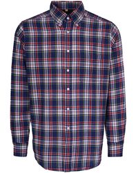 Stuarts London - Madras Classics Long Sleeved Shirt - Lyst