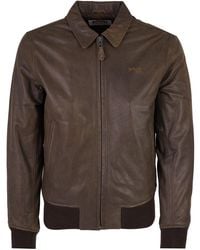 Schott Nyc - Leather Jacket - Lyst