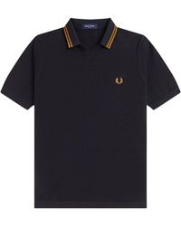 Fred Perry - Pointelle Knitted Shirt - Lyst