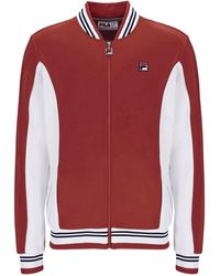 Fila - Settanta Baseball Track Top - Lyst