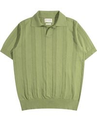 Far Afield - Clifford Open-Knit Polo - Lyst