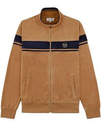 Sergio Tacchini x Stuarts - X Stuarts Damarindo Velour Track Top - Lyst
