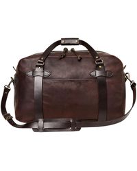 Filson - Heritage Leather Medium Duffle - Lyst