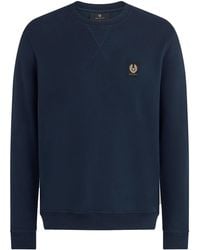 Belstaff - Crew Neck Sweatshirt - Lyst
