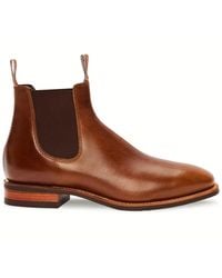 R.M.Williams - Comfort Craftsman Pull Up Leather Boot - Lyst