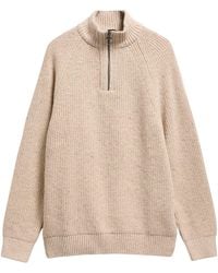 Barbour - Fleck Half Zip - Lyst
