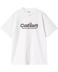 Carhartt - Short Sleeve Label Script T-Shirt - Lyst