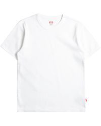 Healthknit - Heavyweight Rib Crew T-Shirt - Lyst