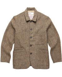 Universal Works - Harris Tweed Og Bakers Jacket - Lyst