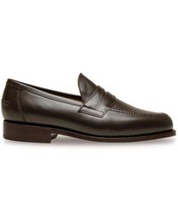 Sanders - Aldwych Penny Loafers - Lyst