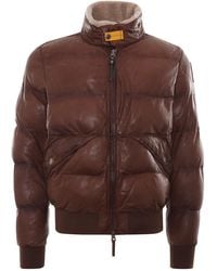 parajumpers ernie leather jacket