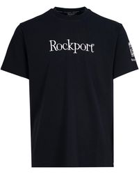 Rockport Archive - Highland Front Logo Washed Crew Neck T-Shirt - Lyst