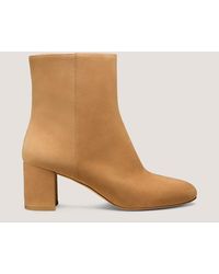 Stuart Weitzman - Wynn Zip Bootie 60 - Lyst