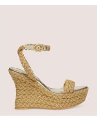 Stuart Weitzman - Braida Strap Espadrille Wedge - Lyst