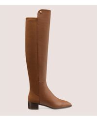 Stuart Weitzman - City Block Square-toe Boot The Sw Outlet - Lyst