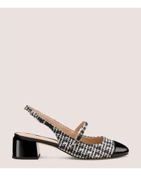 Stuart Weitzman - Kenna Block Slingback 45 - Lyst
