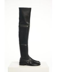 Proenza Schouler Ruched Thigh-high Boots-black