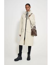 Stutterheim - Stockholm Long Patch Raincoat - Lyst