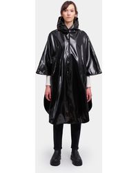 Stutterheim - Concert Print Opal Poncho - Lyst