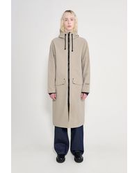 Stutterheim - Stockholm Long Patch Raincoat - Lyst