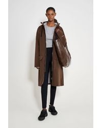 Stutterheim - Stockholm Long Patch Raincoat - Lyst