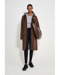 Stutterheim - Stockholm Long Patch Raincoat - Lyst