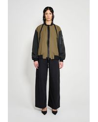 Stutterheim - Bredsand Zip Bomber Jacket - Lyst